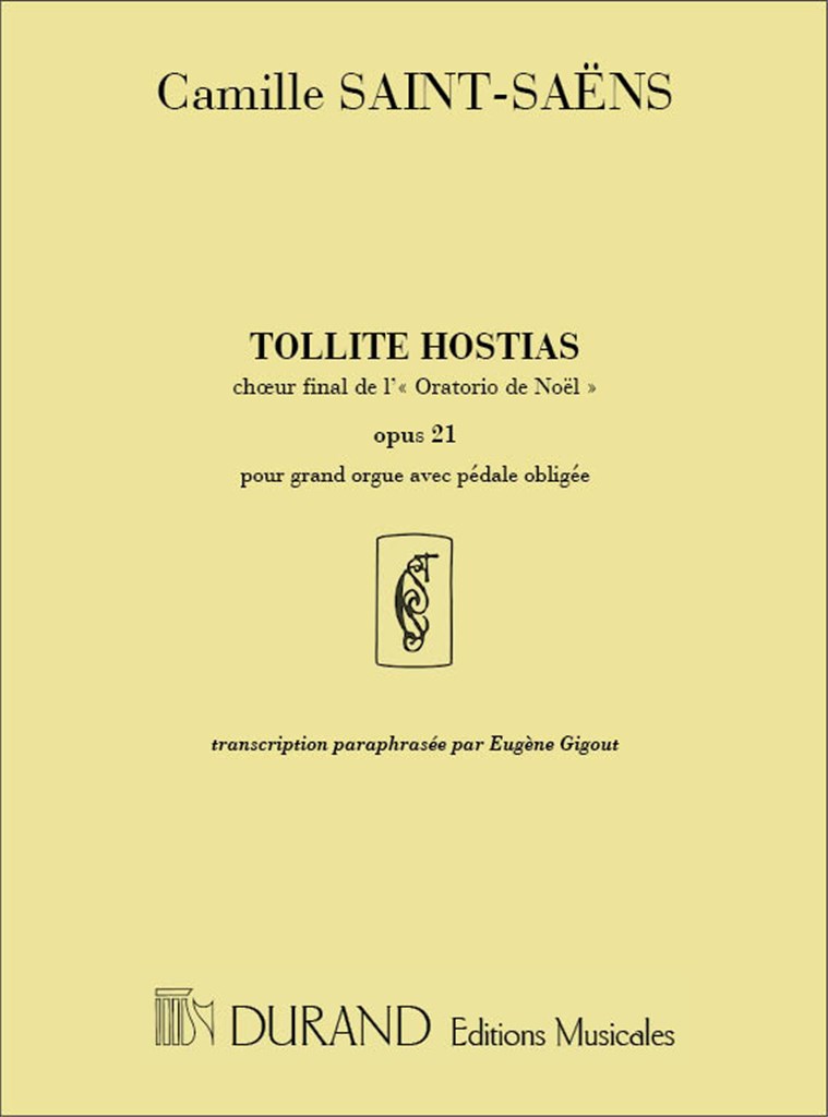 Tollite Hostias Orgue (Gigout) (Oratorio De Noel)